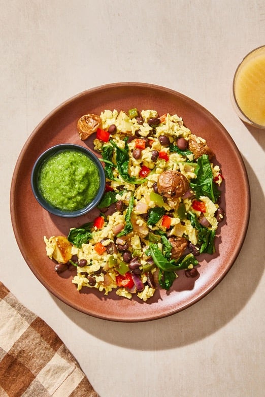 Southwest Tofu Scramble
